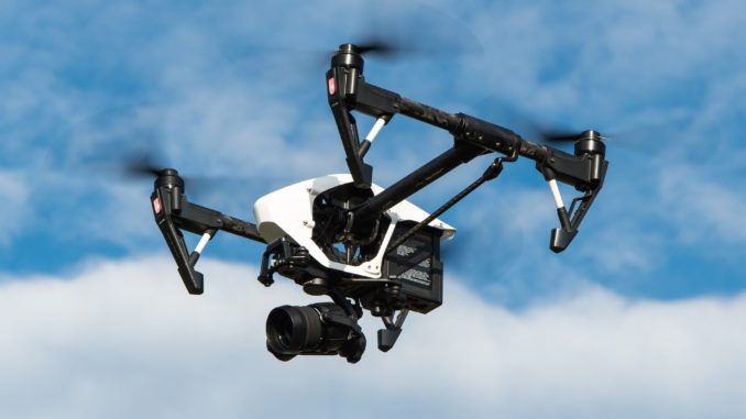 Drohne mit Wärmebildkamera